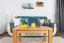 Table basse en pin massif finition couleur érable Junco 484 | 90 x 60 x 50 cm | Design moderne et robuste