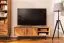 Meuble TV Kumeu 10, en bois de hêtre massif huilé - Dimensions : 50 x 144 x 45 cm (H x L x P)