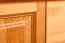 Commode en pin massif couleur aulne Junco 159 - Dimensions 123 x 80 x 42 cm