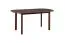 Salle à manger complète - Set D, 7 - pièces, couleur du bois : noyer, design intemporel, place pour 6 personnes, table robuste, chaises en bois massif, rembourrage confortable