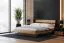 Lit double Cortinadal 03 chêne massif huilé - Couchage : 180 x 200 cm (l x L)