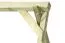 Balançoire double 08 en PEUPLIER, FSC® - Dimensions : 240 x 180 cm (L x l)