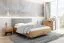 Lit double Massana 04 | Chêne massif huilé | 180 x 200 cm | Design moderne et robuste