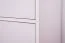 Chambre d'enfant - Commode Walter 08, couleur : blanc brillant / violet - 85 x 80 x 40 cm (H x L x P)