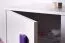 Chambre d'enfant - Commode Walter 08, couleur : blanc brillant / violet - 85 x 80 x 40 cm (H x L x P)