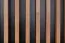 Armoire avec miroir et beaucoup d'espace de rangement Trevalli 15, Couleur : Chêne / Noir - Dimensions : 194 x 146 x 52 cm (H x L x P)