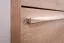 Armoire à portes coulissantes / Armoire Cerdanyola 07, Couleur : Chêne / Blanc - Dimensions : 222 x 269 x 64 cm (H x L x P)