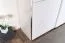 Armoire de vestiaire Blanc brillant, Dimensions: 224 x 272 x 61 cm (H x L x P)
