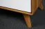 Commode Timaru 09 | Chêne sauvage huilé & blanc | 63 x 90 x 40 cm | Style premium, teilmassiv