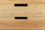 Commode en bois de pin massif naturel 002 - Dimensions 80 x 100 x 47 cm (h x l x p)