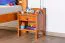 table de nuit en pin massif et chêne Junco 132 - Dimensions : 45 x 34 x 29 cm (H x L x P)
