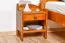 table de nuit en pin massif et chêne Junco 132 - Dimensions : 45 x 34 x 29 cm (H x L x P)