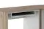 Bureau complet - Ensemble A Cianjur, 12 pièces, Couleur : Chêne / Blanc