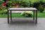 Table de jardin avec plateau en verre Miami en aluminium - Couleur : Anthracite, Longueur : 1500 mm, Largeur : 900 mm, Hauteur : 720 mm