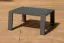 Table basse Naples en aluminium - Couleur : Anthracite. longueur : 530 mm, largeur : 530 mm, hauteur : 280 mm