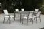 Fauteuil de jardin Turin en aluminium - Couleur : Aluminium gris, largeur : 680 mm, profondeur : 560 mm, hauteur : 920 mm, hauteur d'assise : 430 mm