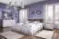 Meuble TV "Kilkis" en pin blanc antique 17 - 60 x 144 x 47 cm (H x L x P)