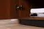 Bureau Mojokerto 06, couleur : noyer / noir - dimensions : 77 x 160 x 60 cm (h x l x p)