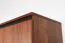 Commode Mojokerto 19 | Noyer & Noir | 121 x 80 x 39 cm | Design moderne et chaleureux