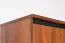 Commode Mojokerto 02 | Noyer & Noir élégant | 85 x 90 x 39 cm | Style moderne