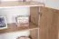 Bureau complet - Set B Cianjur, 7 pièces, Couleur : Chêne / Blanc