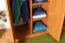 Armoire à portes battantes / penderie Sepatan 03, couleur : aulne - Dimensions : 180 x 80 x 50 cm (H x L x P)