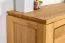 Buffet robuste Balsa 02 | Compatible robot aspirateur | Espace de rangement | Chêne massif partiel | 87 x 175 x 47 cm | Naturel