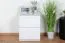 Table de chevet Alard 10 blanc | 2 tiroirs | 49 x 40 x 40 cm | Design moderne pour chambre d’ado