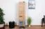 Bureau - Armoire étroite, Couleur: Chêne / Gris - Dimensions: 187 x 45 x 56 cm (H x L x P)