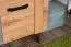 Meuble TV Atule 07, Couleur : Chêne / Gris - Dimensions : 57 x 135 x 42 cm (H x L x P)