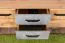 Meuble TV Atule 07, Couleur : Chêne / Gris - Dimensions : 57 x 135 x 42 cm (H x L x P)