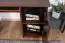 Bureau en pin massif massif couleur noyer Junco 192 - dimensions 75 x 100 x 55 cm