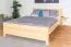 Lit enfant/junior en pin massif naturel 67 | 140 x 200 cm | Inclus sommier à lattes