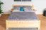 Lit enfant/junior en pin massif naturel 67 | 140 x 200 cm | Inclus sommier à lattes