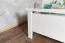 Lit junior élégant en pin massif 69 | Blanc | 160 x 200 cm | Inclus sommier | Montage rapide
