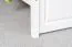 Lit enfant moderne blanc | Pin massif | 140 x 200 cm | Avec sommier | Design épuré et robuste