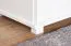 Commode blanche en pin massif Columba 05 | Design moderne | 101 x 100 x 50 cm | 3 grands compartiments | 2 portes | Très stable