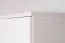 Armoire avec fraisages décoratifs pin massif laqué blanc Columba 01 - dimensions 195 x 80 x 59 cm