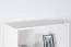 Étagère en pin massif Junco 51B | Blanc élégant | 158 x 80 x 42 cm | 4 compartiments | Montage facile