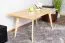 Table basse en pin massif naturel Aurornis 77 | 100 x 60 x 50 cm | Design moderne et chaleureux