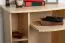 Meuble-TV Armoire-TV Bois massif Couleur: Naturel 74x77x40 cm 