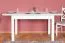 Table à manger extensible blanc en pin massif Junco 236D | 90 x 140 / 175 cm | Finition haut de gamme | Design classique