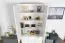 Armoire blanche en pin massif Junco 38, beaucoup d'espace de rangement, 195 x 102 x 42 cm, avec 6 compartiments et 3 tiroirs, très spacieuse, stable