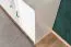 Commode Badus 04, Couleur : Blanc - 82 x 169 x 44 cm (h x l x p)