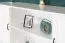 Commode Badus 04, Couleur : Blanc - 82 x 169 x 44 cm (h x l x p)
