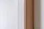 Lit double Lotofaga 22 blanc et noyer | Couchage 160 x 200 cm | Design moderne et qualité supérieure