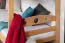 Lits superposés pour adultes "Easy Premium Line" K18/n, tête de lit ajourée, hêtre massif naturel - 90 x 190 cm, (L x l) séparable