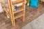 Lit mezzanine "Easy Premium Line" K22/n, hêtre massif nature - Couchage : 90 x 190 cm