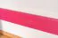 Lit mezzanine 90 x 200 cm, "Easy Premium Line" K22/n, bois de hêtre massif laqué rose, divisible