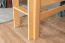 Lit mezzanine 140 x 190 cm "Easy Premium Line" K23/n, hêtre massif verni naturel, divisible